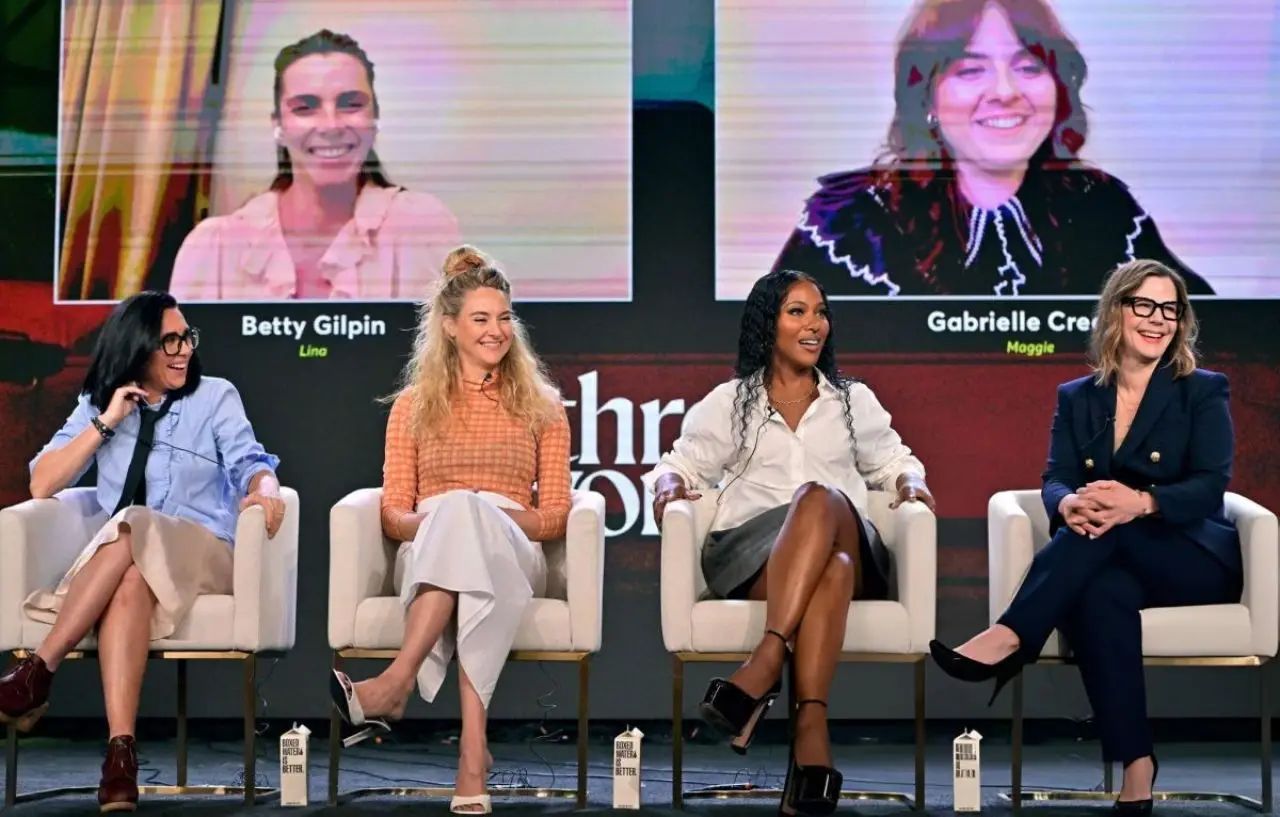 Shailene Woodley at Three Women Panel at Starz TCA Summer 2024 in Pasadena